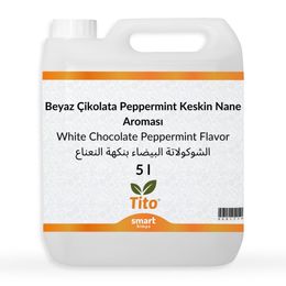 Tito 5 lt Premium Beyaz Çikolata Peppermint Keskin Nane Aroması