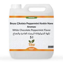 Tito 5 lt Premium Beyaz Çikolata Peppermint Keskin Nane Aroması