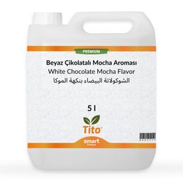 Tito 5 lt Premium Beyaz Çikolatalı Mocha Aroması
