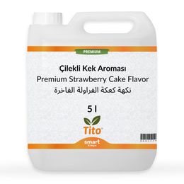 Tito 5 lt Premium Çilekli Kek Aroması