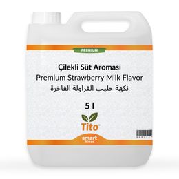 Tito 5 lt Premium Çilekli Süt Aroması