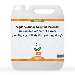 Tito 5 lt Premium Yağda Çözünür Greyfurt Aroması