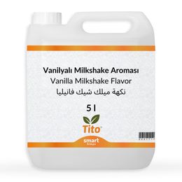 Tito 5 lt Vanilyalı Milkshake Aroması