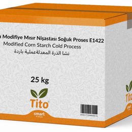 Tito Soğuk Proses E1422 25 kg Premium Modifiye Mısır Nişastası