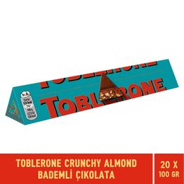 Toblerone 100 gr Crunchy Almond Bademli Tablet Çikolata
