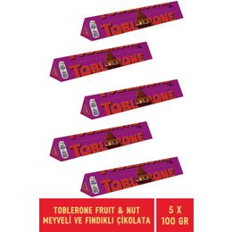 Toblerone 100 gr Fruit & Nut Meyveli ve Fındıklı Tablet Çikolata