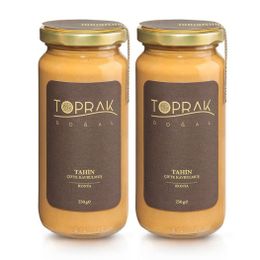Toprak Doğal 2x500 gr Çifte Kavrulmuş Tahin