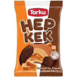Torku Hep Kek Mozik Karamel Dolgulu 45 gr Kek