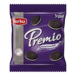 Torku Premio 3'lü 110 gr Kremalı Bisküvi