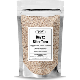 TOS 1 kg Beyaz Karabiber Tozu