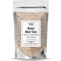 TOS 1 kg Beyaz Karabiber Tozu