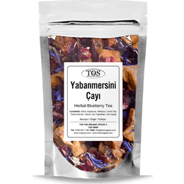 TOS 100 gr Bitkisel Yabanmersini Çayı