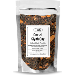 Tos 100 gr Cevizli Siyah Çay Karışımı
