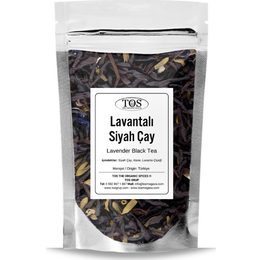 Tos 100 gr Lavantalı Siyah Çay