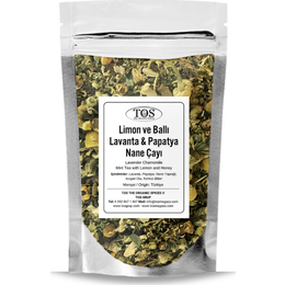 TOS 100 gr Limon ve Ballı Lavanta Papatya Nane Çayı