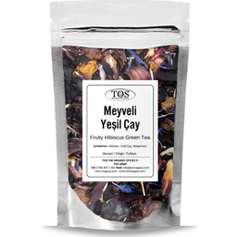 Tos 100 gr Meyveli Hibiskus Yeşil Çay