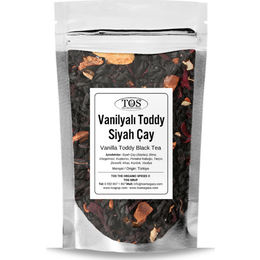 Tos 100 gr Vanilyalı Toddy Siyah Çay