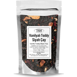 Tos 100 gr Vanilyalı Toddy Siyah Çay