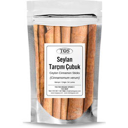 Tos 250 gr Seylan Tarçını Çubuk Gerçek Tarçın