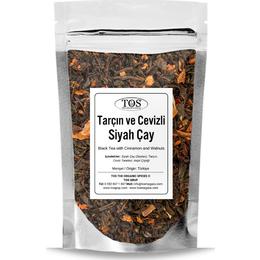 Tos 250 gr Tarçın ve Cevizli Siyah Çay