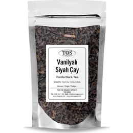 TOS 250 gr Vanilyalı Siyah Çay