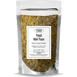 TOS 250 gr Yeşil Köri Tozu
