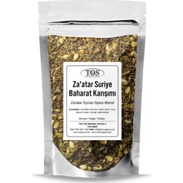 Tos 250 gr Za'atar Suriye Ortadoğu Akdeniz Baharat Karışımı