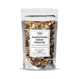TOS 250 gr Zencefil Portakal Kafeinsiz İnfüzyon Çayı