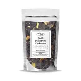 TOS 40 gr Çiçekli Siyah ve Yeşil Karışımı