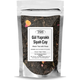 TOS 40 gr Güllü Siyah Çay