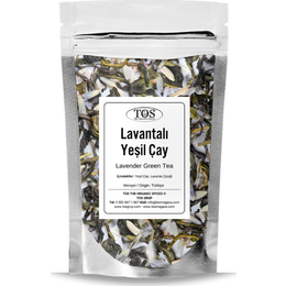 TOS 40 gr Lavantalı Yeşil Çay