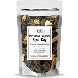 TOS 40 gr Portakal ve Baharatlı Siyah Çay
