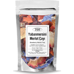 Tos 40 gr Yabanmersini Merlot Çayı