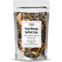 TOS 40 gr Yeşil Mango Şeftali Çayı