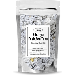 TOS 500 gr Biberiye Fesleğen Tuzu
