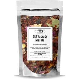 Tos 500 gr Gül Yaprağı Masala