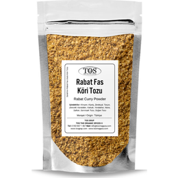 TOS The Organic Spice 100 gr Sarah'nın Rabat Fas Usulü Köri Tozu