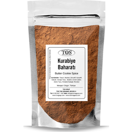 TOS The Organic Spice 250 gr Freja’nın Danimarka Tereyağlı Kurabiye Baharatı