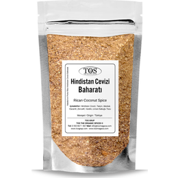 TOS The Organic Spice 250 gr Natalia’nın Porto Riko Hindistan Cevizi Baharatı