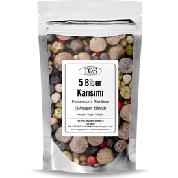 Tos The Organic Spices 1 kg 5 Biber Karışımı