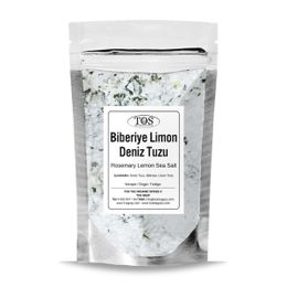 Tos The Organic Spices 1 kg Biberiye Limon Deniz Tuzu