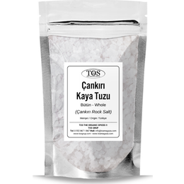 Tos The Organic Spices 1 kg Bütün Çankırı Kaya Tuzu