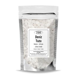 Tos The Organic Spices 1 kg Bütün Deniz Tuzu