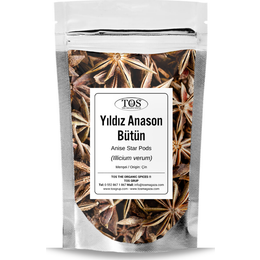 Tos The Organic Spices 1 kg Bütün Yıldız Anason