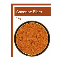 TOS The Organic Spices 1 kg Cayenne Biber