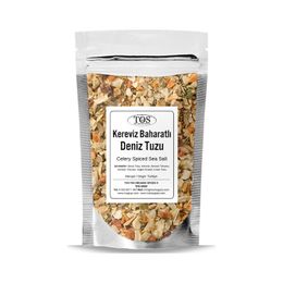 Tos The Organic Spices 1 kg Kereviz Baharatlı Deniz Tuzu