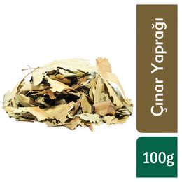 TOS The Organic Spices 100 gr 1. Kalite Çınar Yaprağı