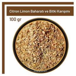 Tos The Organic Spices 100 gr 1. Kalite Citron Limon Baharatı ve Bitki Karışımı