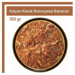 TOS The Organic Spices 100 gr 1. Kalite İtalyan Klasik Bolonyaise Baharat Karışımı