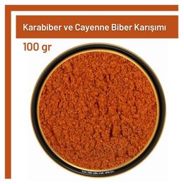 TOS The Organic Spices 100 gr 1. Kalite Karabiber ve Cayenne Biber Karışımı